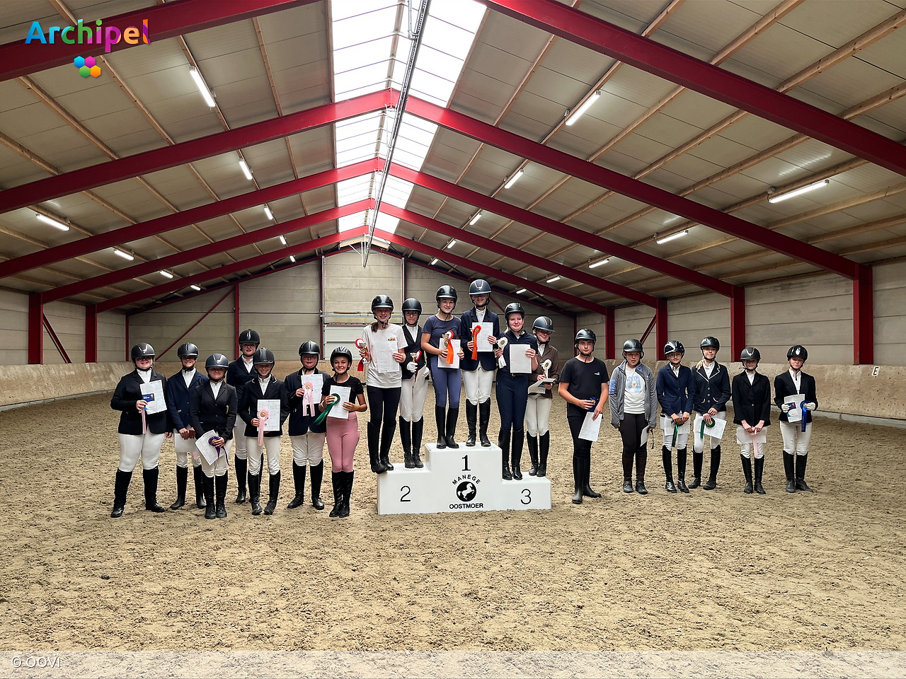 Leerlingen RGO Beroepscampus sluiten paardenklas af met dressuurwedstrijd - FlakkeeNieuws Goeree-Overflakkee