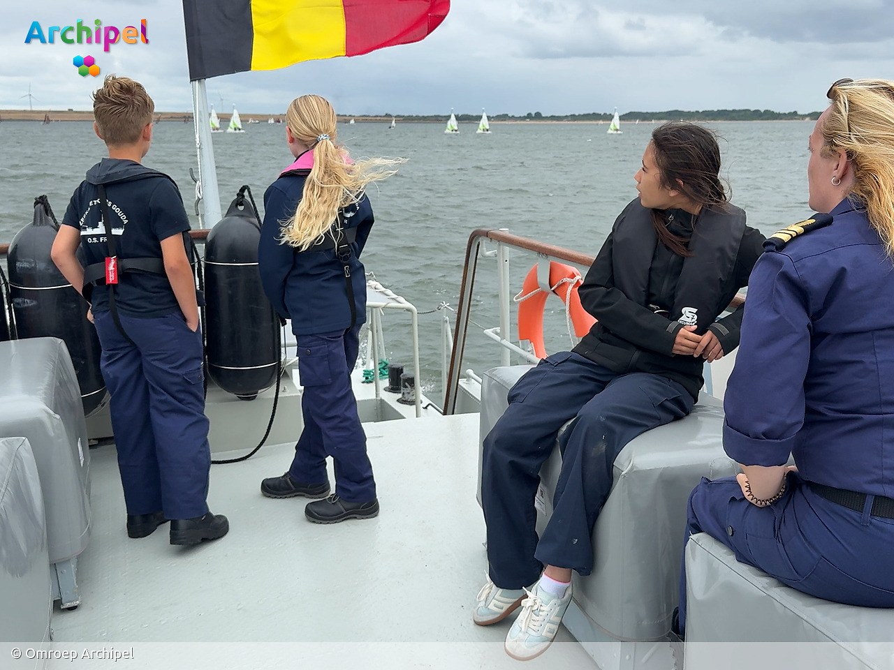 400 zeekadetten bezochten Stellendam en Middelharnis tijdens nationaal zomerkamp - FlakkeeNieuws Goeree-Overflakkee
