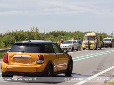Foto behorende bij Vertraging N59 door kop-staartbotsing Foto behorende bij Vertraging N59 door kop-staartbotsing