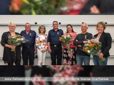 Foto behorende bij De drie brandweermannen koninklijk onderscheiden Foto behorende bij De drie brandweermannen koninklijk onderscheiden