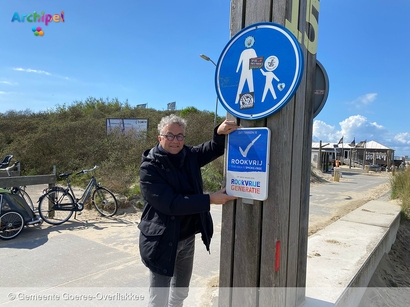 Foto behorende bij Gemeente Goeree-Overflakkee maakt strand Brouwersdam rookvrij