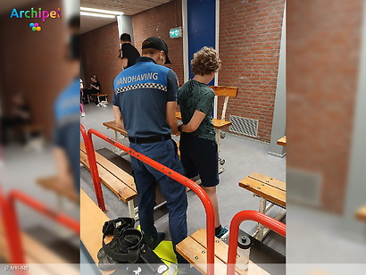 Boa's bezoeken freerunners van gymvereniging