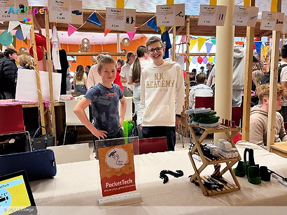 RGO College-leerlingen leren ondernemerschap met eigen bedrijf