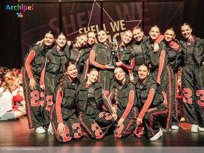 Dansschool Middelharnis wint 2 prijzen in Veldhoven