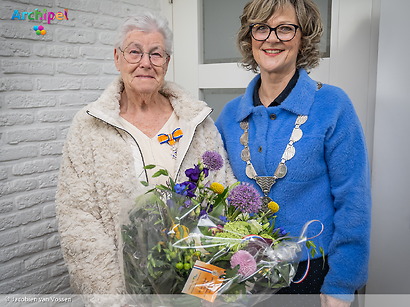 Koninklijke onderscheiding voor Aat Breeman-Melaard uit Den Bommel