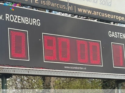 Strijdlustig Herkingen '55 verrast Rozenburg in eigen huis