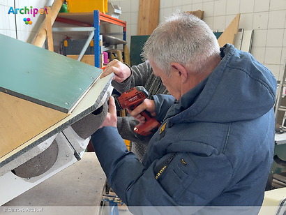 Wat begon als wc-deur, eindigt als zwaluwnest