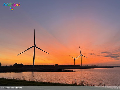 Deltawind werkt aan delen en opslaan van energie op het eiland