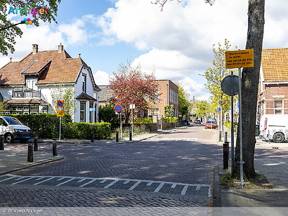 Kruising Hobbemastraat in Middelharnis tijdelijk afgesloten