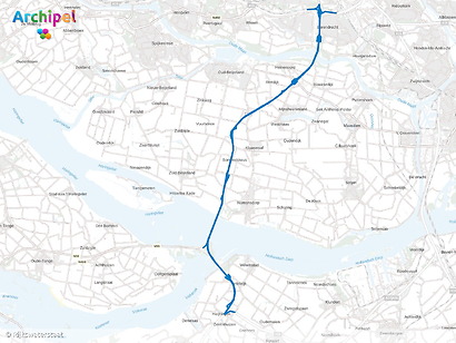 Nachtelijke afsluiting A29 richting Rotterdam door werkzaamheden
