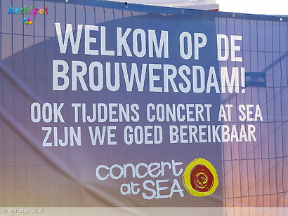 N57 deels afgesloten tijdens Concert at SEA op Brouwersdam