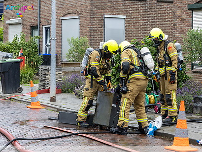 Stroomuitval en kleine explosie in Stad aan 't Haringvliet