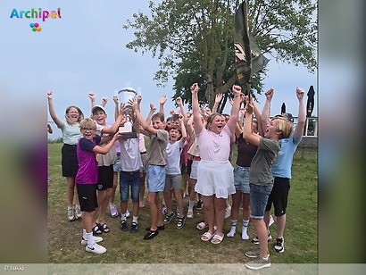 Groen van Prinstererschool wint eerste Eilandstrijders