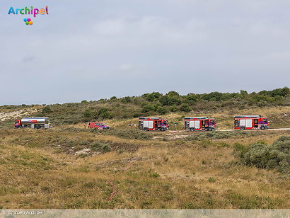 Brandweer Goeree-Overflakkee alert bij iedere natuurbrand door extreme droogte